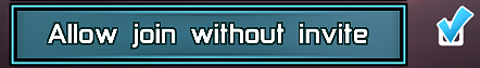 Allow Join Without Invite